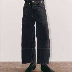 Everlane gardener jean in washed black